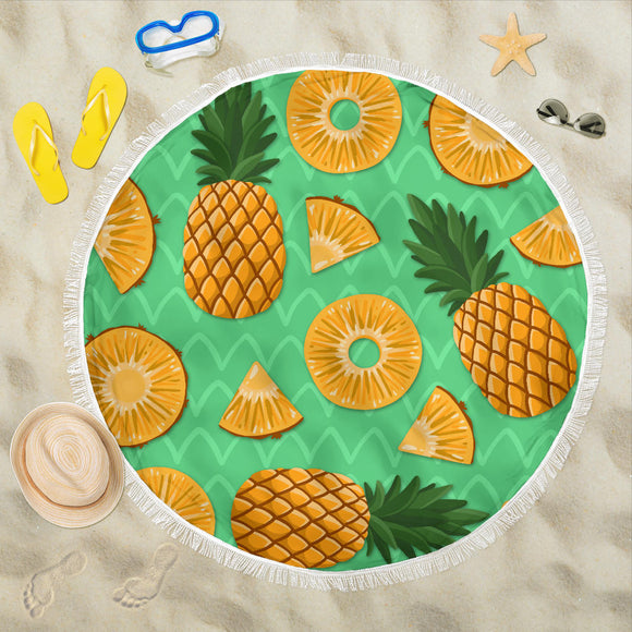 Beach Blanket - Pineapple