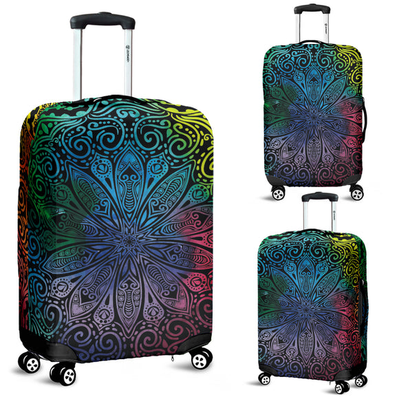 Luggage Cover - Colorful Mandala