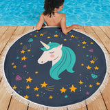 Beach Blanket -  Unicorn