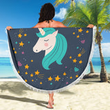 Beach Blanket -  Unicorn