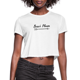 Women's Cropped T-Shirt - white