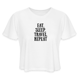 Women's Cropped T-Shirt - white