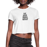 Women's Cropped T-Shirt - white