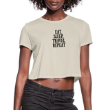 Women's Cropped T-Shirt - dust