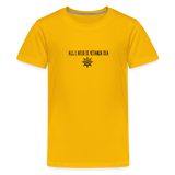 Kids' Premium T-Shirt - sun yellow