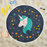 Beach Blanket -  Unicorn