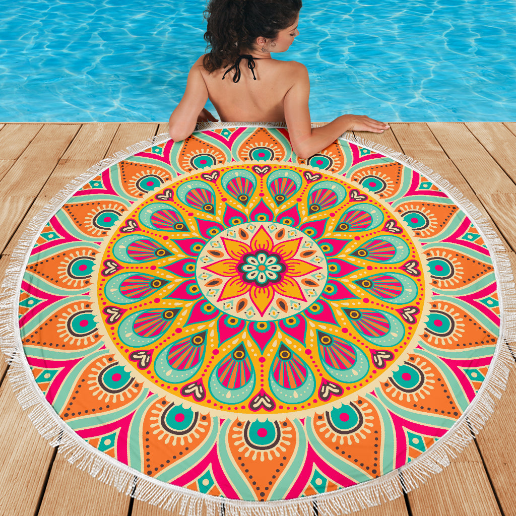 Mandala discount beach blanket