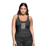 Women’s Premium Tank Top - charcoal gray