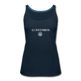 Women’s Premium Tank Top - deep navy