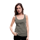 Women’s Premium Tank Top - asphalt gray