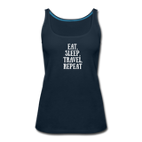 Women’s Premium Tank Top - deep navy