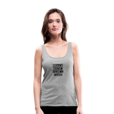 Women’s Premium Tank Top - heather gray