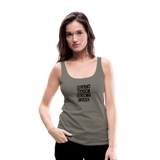 Women’s Premium Tank Top - asphalt gray