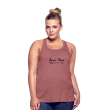 Women's Flowy Tank Top by Bella - mauve