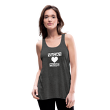 Women's Flowy Tank Top by Bella - deep heather