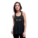 Women's Flowy Tank Top by Bella - black