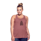 Women's Flowy Tank Top by Bella - mauve