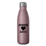 Insulated Stainless Steel Water Bottle - pink glitter