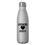 Insulated Stainless Steel Water Bottle - silver glitter